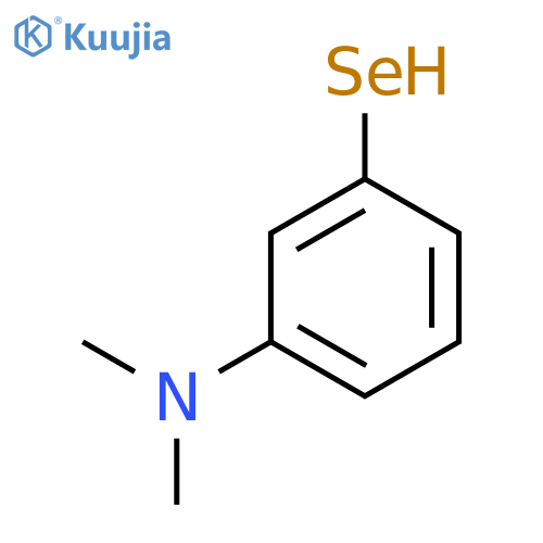 BENZENESELENOL, 3-(DIMETHYLAMINO)- structure