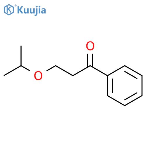 1-PROPANONE, 3-(1-METHYLETHOXY)-1-PHENYL- structure