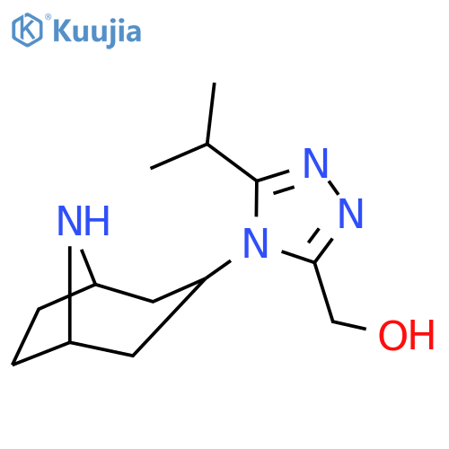 Des1-(4,4-difluorocyclohexanecarboxamido)-1-phenylpropyl-3-hydroxymethyl Maraviroc structure