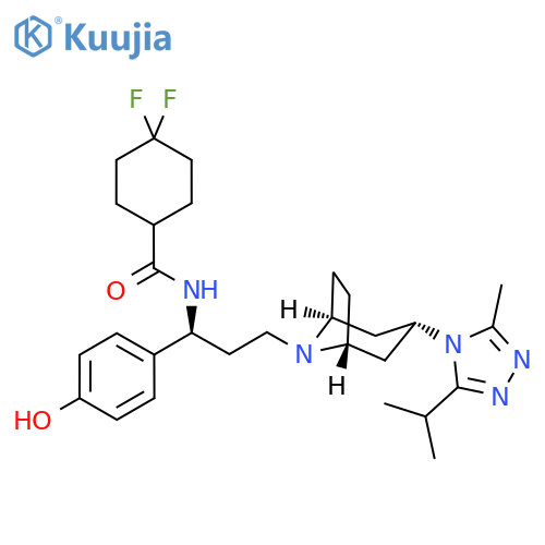 4-Hydroxyphenyl Maraviroc structure