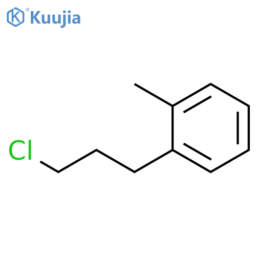 Benzene, 1-(3-chloropropyl)-2-methyl- structure
