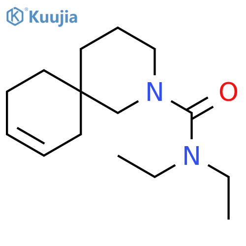 2-Azaspiro[5.5]undec-8-ene-2-carboxamide, N,N-diethyl- structure