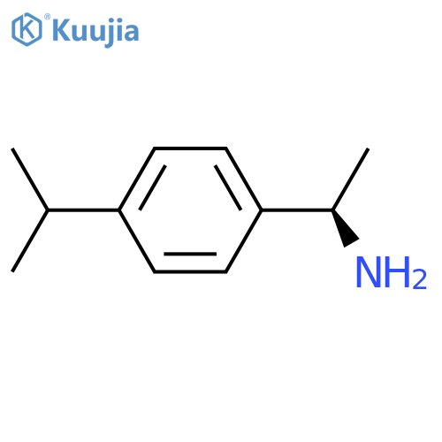 (1R)-1-4-(propan-2-yl)phenylethan-1-amine structure