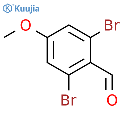 2,6-Dibromo-4-methoxybenzaldehyde structure