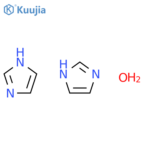 1H-IMIDAZOLE, HYDRATE (2:1) structure