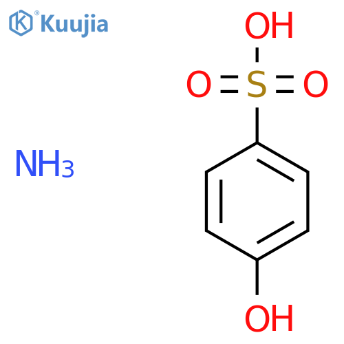 4-Hydroxybenzenesulfonic Acid Ammonium Salt structure
