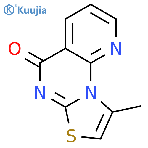 5H-Pyrido[3,2-e]thiazolo[3,2-a]pyrimidin-5-one, 9-methyl- (en) structure