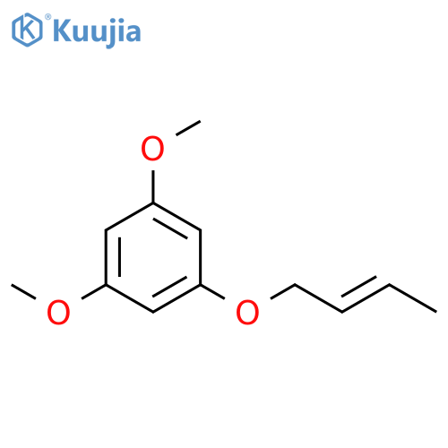 Benzene, 1-(2-butenyloxy)-3,5-dimethoxy- structure