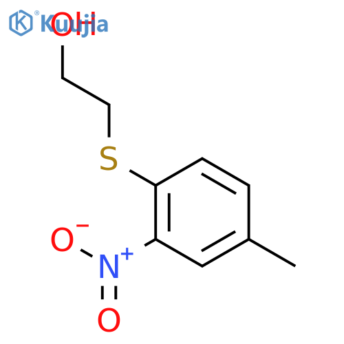 ETHANOL, 2-[(4-METHYL-2-NITROPHENYL)THIO]- structure