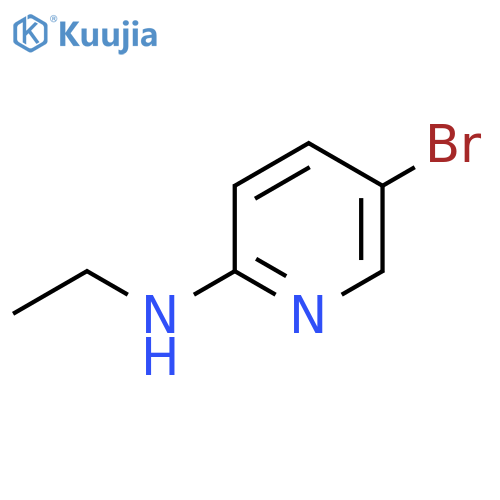 5-Bromo-N-ethylpyridin-2-amine structure