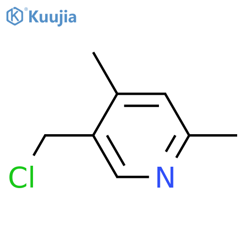 5-Chloromethyl-2,4-dimethyl-pyridine structure