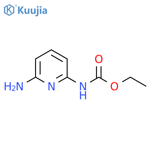 2-Pyridinecarbamic acid, 6-amino-, ethyl ester (5CI) structure