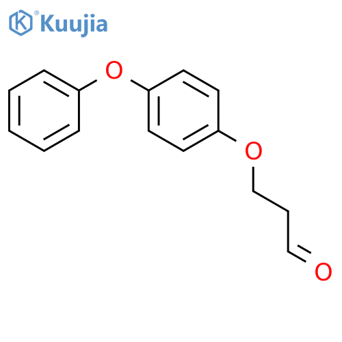 PROPANAL, 3-(4-PHENOXYPHENOXY)- structure