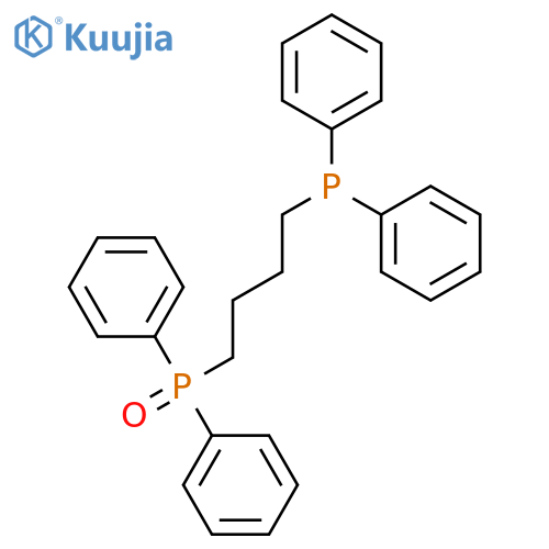 4-Diphenylphosphorylbutyl(diphenyl)phosphane structure