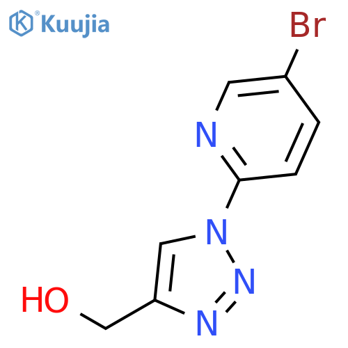 1-(5-Bromo-Pyridin-2-Yl)-1h-1,2,3Triazol-4-Yl-Methanol structure