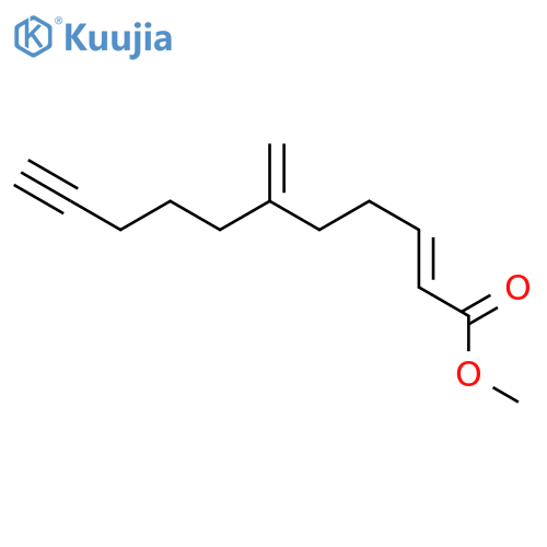2-UNDECEN-10-YNOIC ACID, 6-METHYLENE-, METHYL ESTER, (2E)- structure
