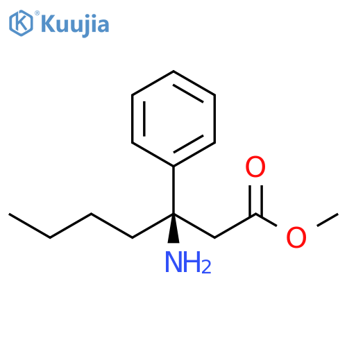Benzenepropanoic acid, -amino--butyl-, methyl ester, (R)- structure