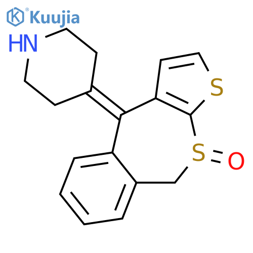 PIPERIDINE, 4-(10-OXIDOTHIENO[2,3-C][2]BENZOTHIEPIN-4(9H)-YLIDENE)- structure