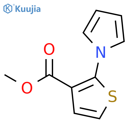 methyl 2-(1H-pyrrol-1-yl)thiophene-3-carboxylate structure