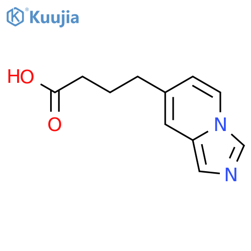 Imidazo[1,5-a]pyridine-7-butanoic acid structure