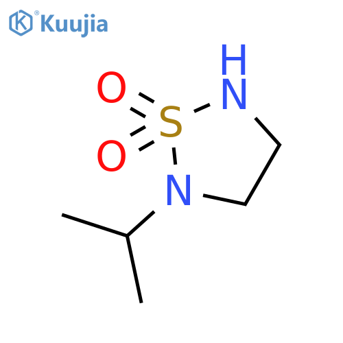 2-isopropyl-1,2,5-thiadiazolidine 1,1-dioxide structure