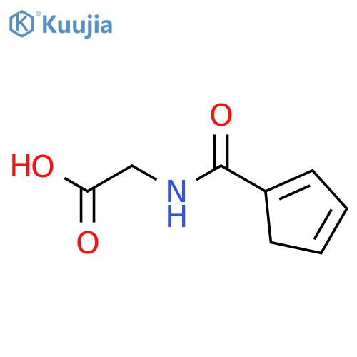 Glycine,N-cyclopentadienylcarbonyl- (6CI) structure