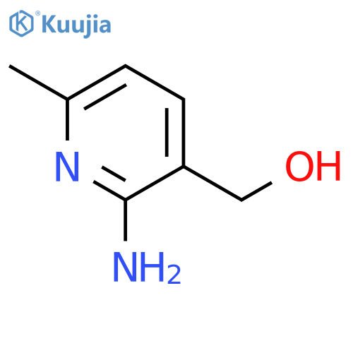 2-amino-6-methyl-3-Pyridinemethanol structure