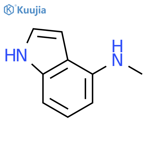 N-methyl-1H-Indol-4-amine structure