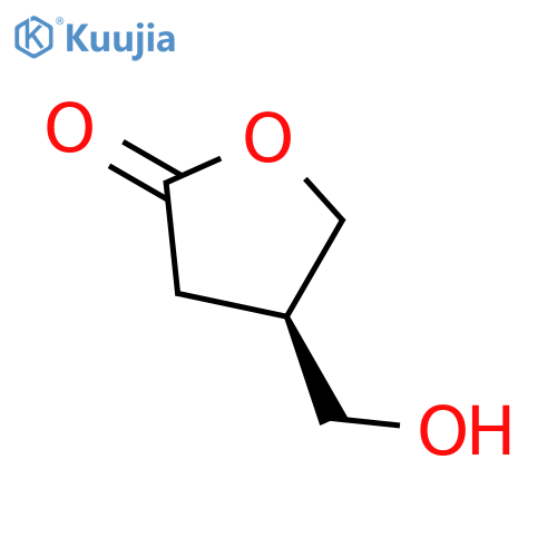 (4R)-4-(hydroxymethyl)oxolan-2-one structure