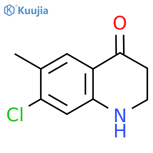 7-Chloro-6-methyl-2,3-dihydroquinolin-4(1H)-one structure