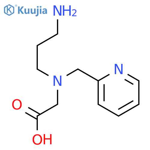 Glycine, N-(3-aminopropyl)-N-(2-pyridinylmethyl)- structure