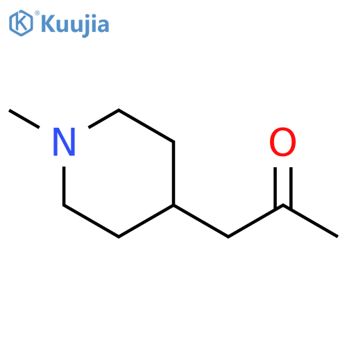 1-(1-methylpiperidin-4-yl)propan-2-one structure