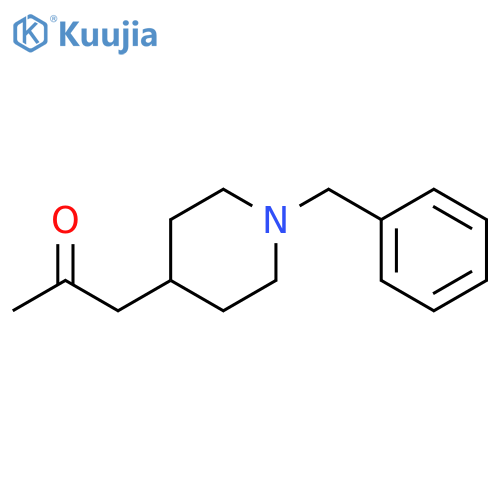 2-Propanone, 1-[1-(phenylmethyl)-4-piperidinyl]- structure