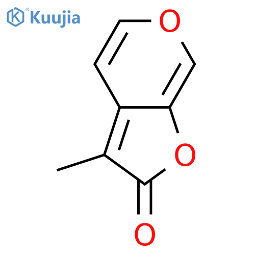 3-Methyl 2H-Furo2,3-cpyran-2-one structure