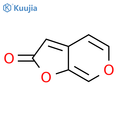 2H-Furo2,3-cpyran-2-one structure