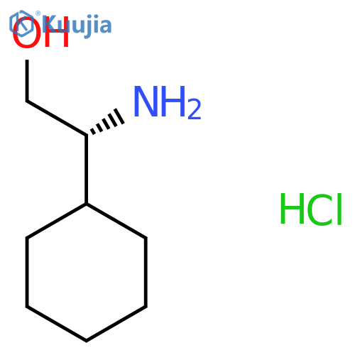 (R)-2-Amino-2-cyclohexylethanol hydrochloride structure