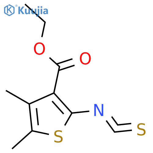 Ethyl 2-Isothiocyanato-4,5-dimethylthiophene-3-carboxylate structure