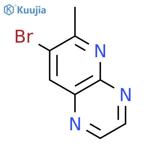 7-bromo-6-methylpyrido[2,3-b]pyrazine structure