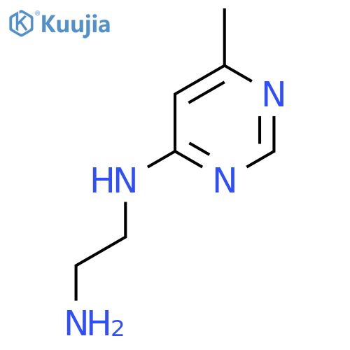 N1-(6-methylpyrimidin-4-yl)ethane-1,2-diamine structure