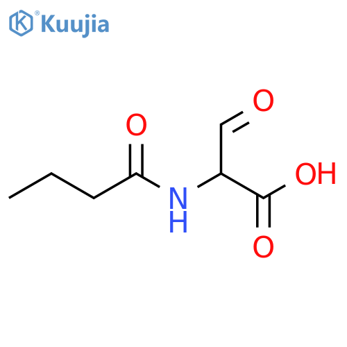 Propanoic acid,3-oxo-2-[(1-oxobutyl)amino]- structure