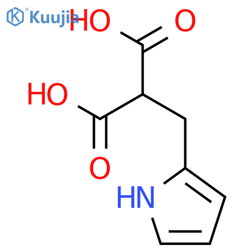 2-(1H-pyrrol-2-ylmethyl)-Propanedioic acid structure