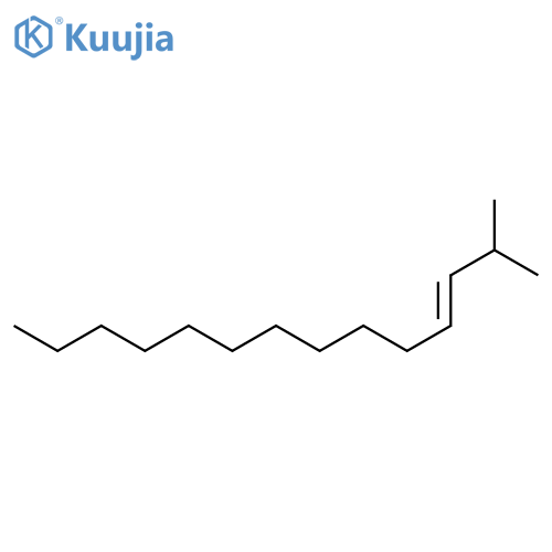 3-TETRADECENE, 2-METHYL-, (3E)- structure