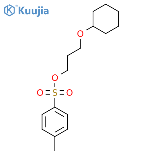 3-Cyclohexyloxypropyl toluene-4-sulphonate structure