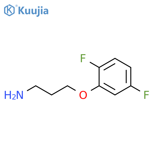 3-(2,5-Difluorophenoxy)propan-1-amine structure