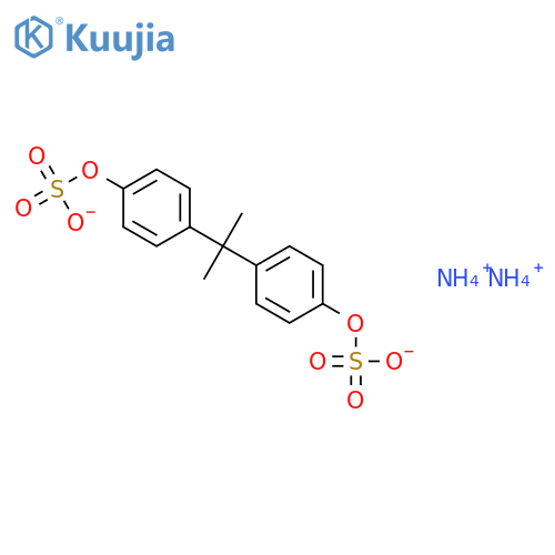 Bisphenol A Bissulfate Diammonium Salt structure