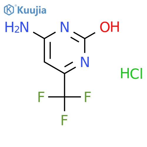 4-Amino-6-trifluoromethylpyrimidin-2-ol Hydrochloride structure