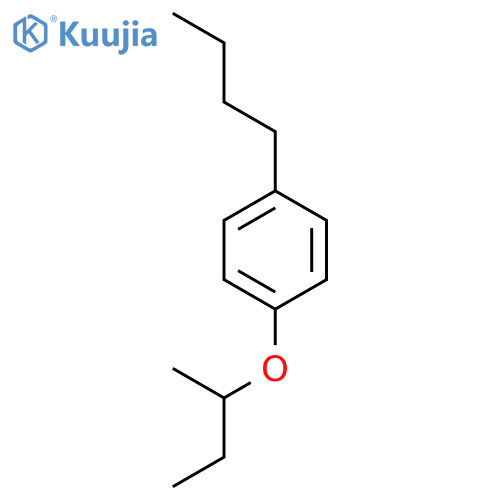 BENZENE, 1-BUTYL-4-(1-METHYLPROPOXY)- structure