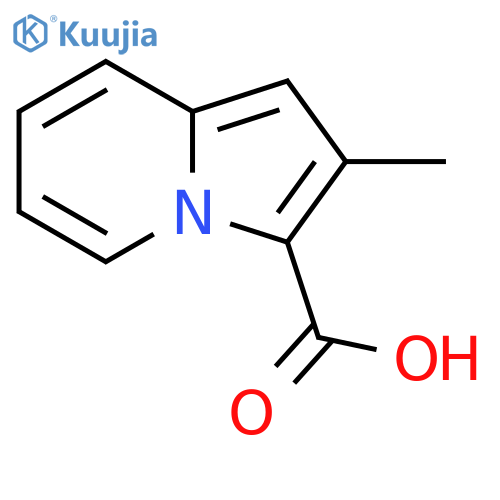 2-Methylindolizine-3-carboxylic acid structure