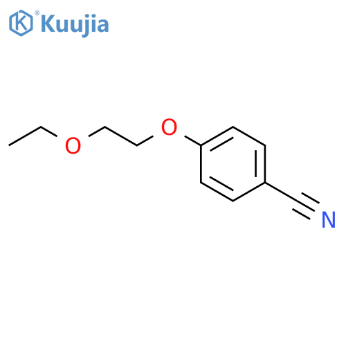 4-(2-ethoxyethoxy)benzonitrile structure