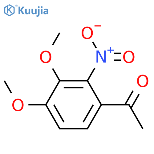 1-(3,4-Dimethoxy-2-nitrophenyl)ethanone structure